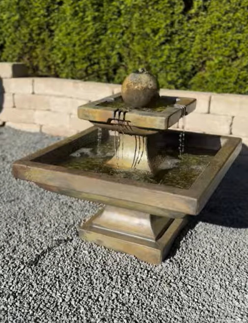 Low Equinox Water Feature in Action