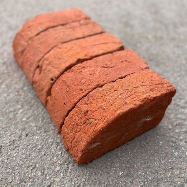 3 Calf Nose Brick Red - Sandblasted