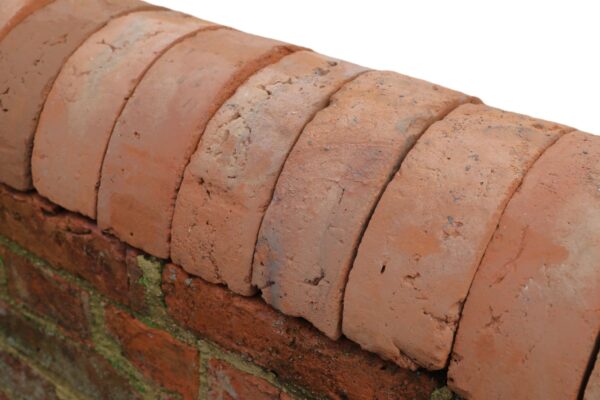 Half Round Wall Coping Red 9