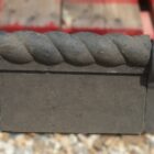 Reclaimed Blue Clay Victorian Rope Garden Edging showing one of the most popular styles of this classic design 2 WAT-01098