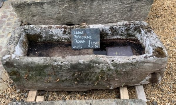 Reclaimed Large Yorkshire Stone Trough