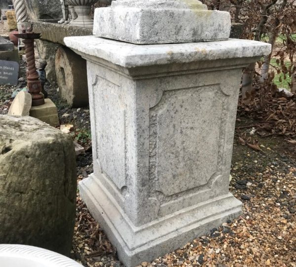 Reclaimed Stone Plinth