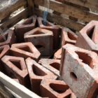 Saddleback Wall Coping Red Reclaimed 8 WAT-00872