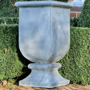 Medium Zinc Urn Planter Roma by A Place in the Garden