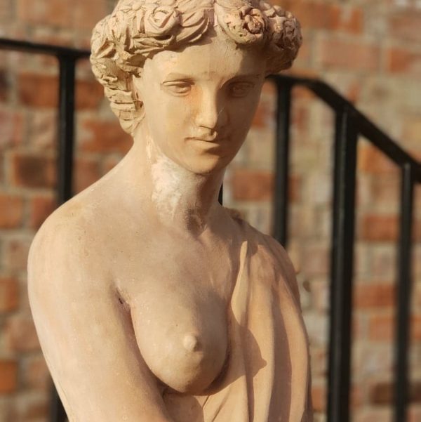 Terracotta Statue Shrouded Maiden