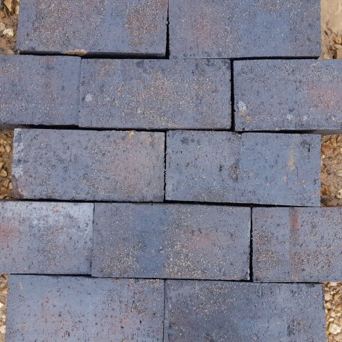 New Blue Clay Pavers Square Edged