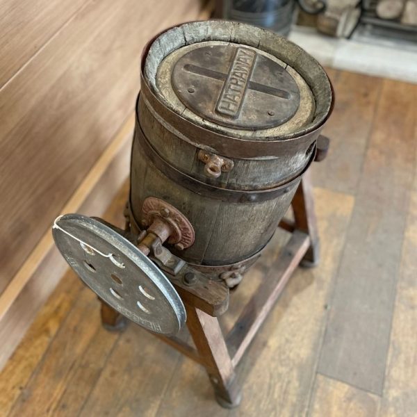 Hathaway Butter Churn in Cast Iron Frame