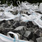 Mixed Grey Brown Granite Cubes 1 WAT-02937
