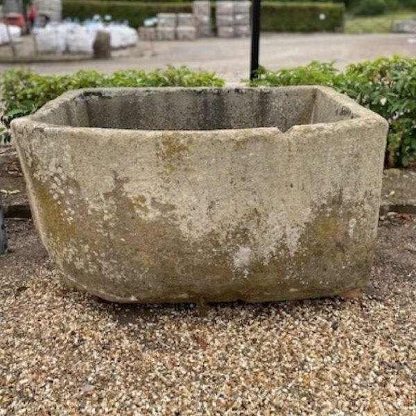 Bow Fronted Yorkstone Trough