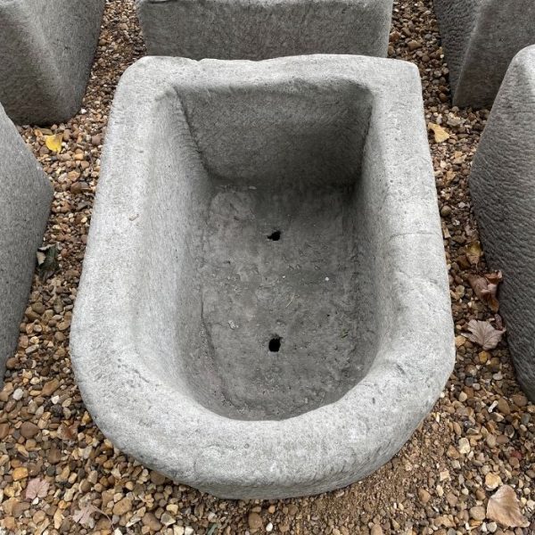 Concrete bow fronted trough