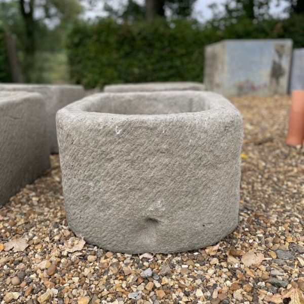 Concrete bow fronted trough