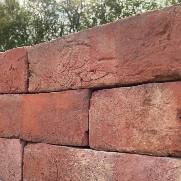 Soft Red Rubber bricks Pallet