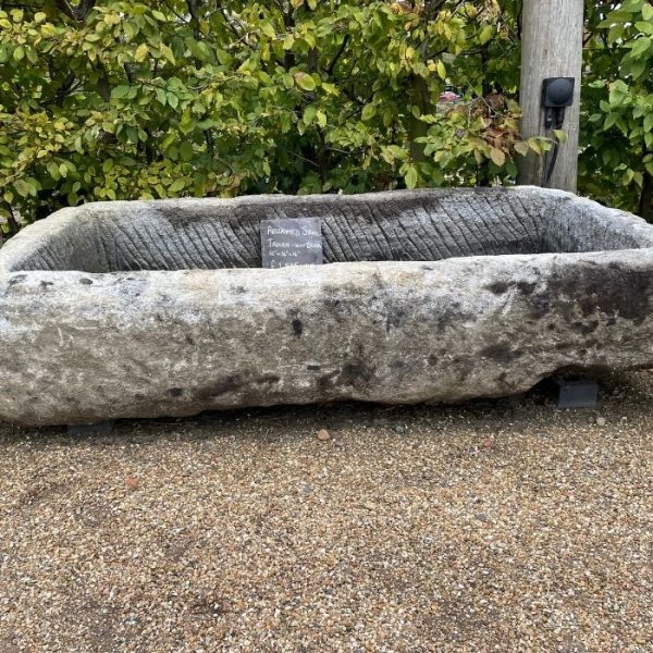Reclaimed Large Weathered Stone Trough