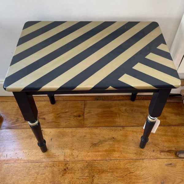 Striped Occasional Table