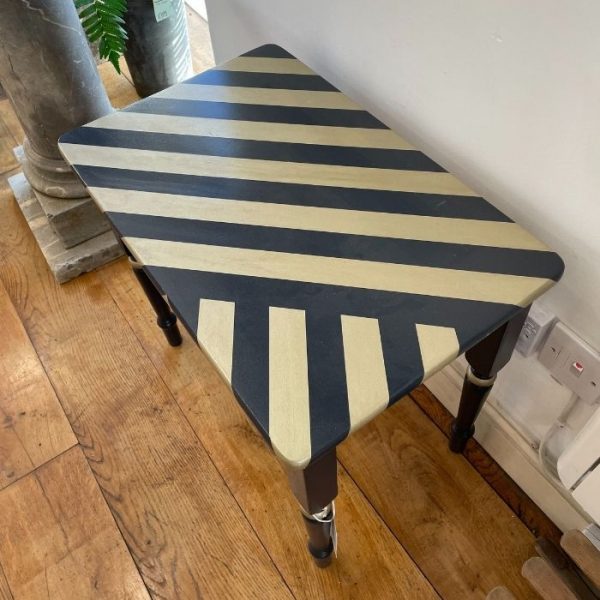 Striped Occasional Table