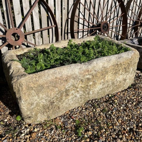 Reclaimed Gritstone Trough
