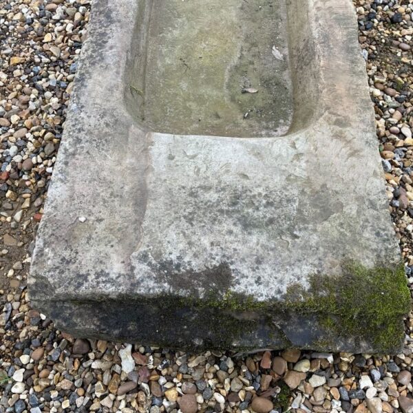 Antique York Stone Sink with Salting Table