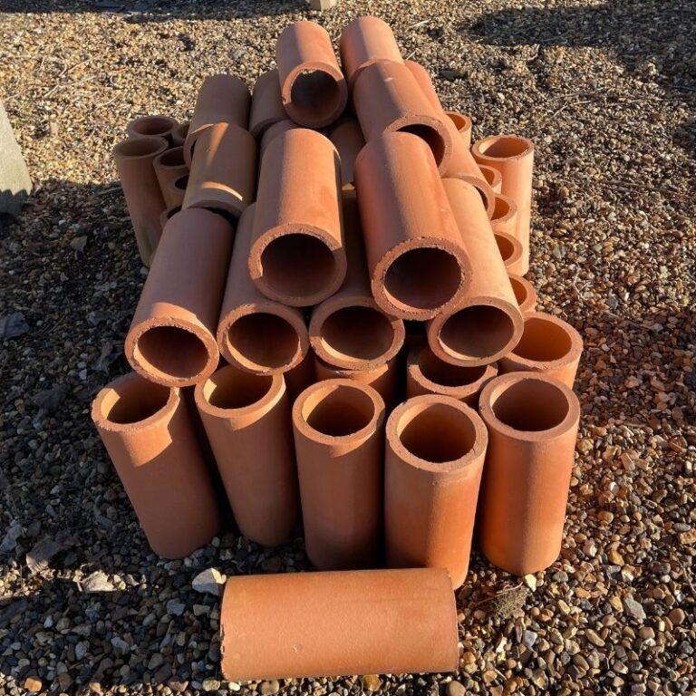 Reclaimed Red Clay Drainage Pipes Watling Reclamation