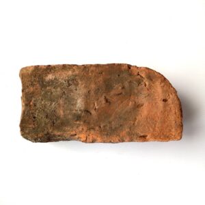 Soft red bullnose 3" brick in profile