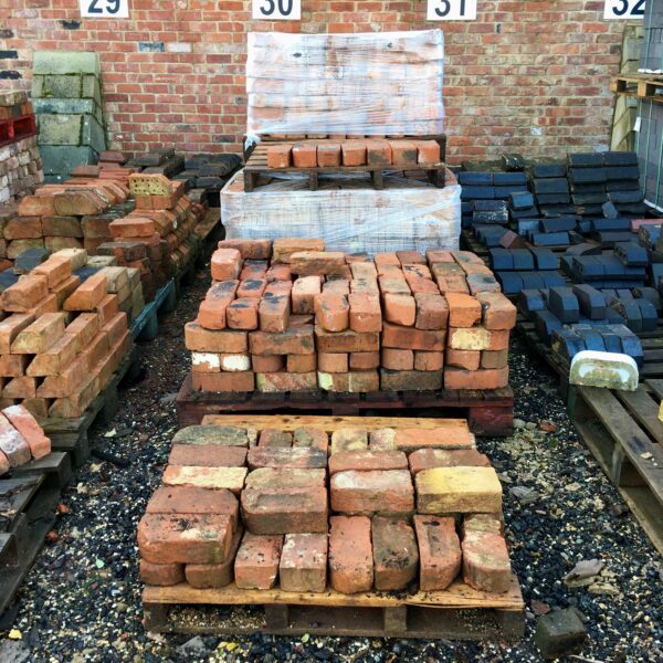 Reclaimed bullnose bricks in quantity at Watling Reclamation