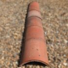 Red Clay One Third Round Ridge Tiles 2 ROOF-0101