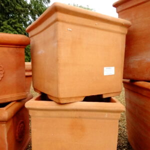 Handmade Italian Square Terracotta Pot Main Image POT-0065