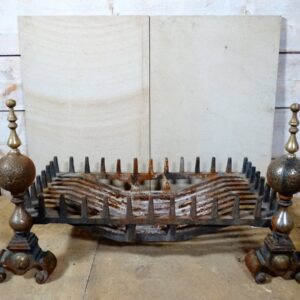Curved Fire Basket On Legs Main Image FIRE-0018