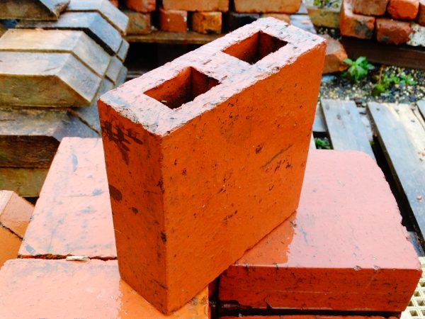 Reclaimed Perforated Double Course Brick Main Image SBRICK-035