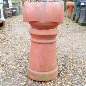 Red Cowled Chimney Pot Main Image WAT-01275