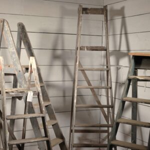 Vintage A-Frame Wooden Step Ladder 2 WAT-03133
