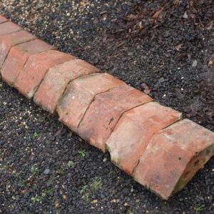 Antique Terracotta Saddleback Wall Coping 1 RCP-0005