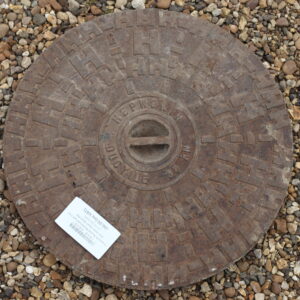 Reclaimed Hepworth Manhole Cover 1 IRON-0036