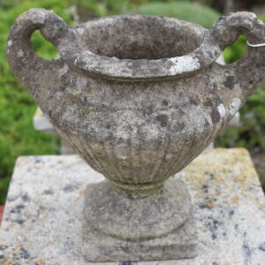 Weathered Composite Stone Urn 1 POT-0116