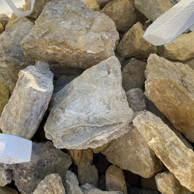 Limestone Rubble Walling Stone