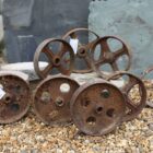 Small Cast Iron Wheels 1 small IRON-0063