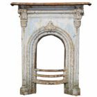 Georgian Painted Fireplace Insert 1 FIRE-0049