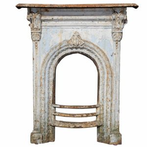Georgian Painted Fireplace Insert 1 FIRE-0049