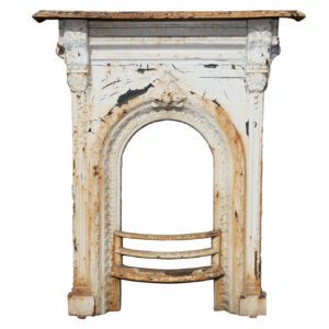 Painted Georgian Fireplace Insert 1 FIRE-0050