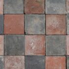Quarry Tiles Red and Blue 7.5sqm Batch 1 RPAV-0084