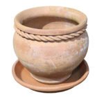 Reclaimed Terracotta Rope Pot 1 POT-0133