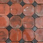 Red Octagonal Quarry Tiles 1 RPAV-0090