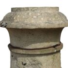 Buff Double Rim Chimney Pot 2 ROOF-0260
