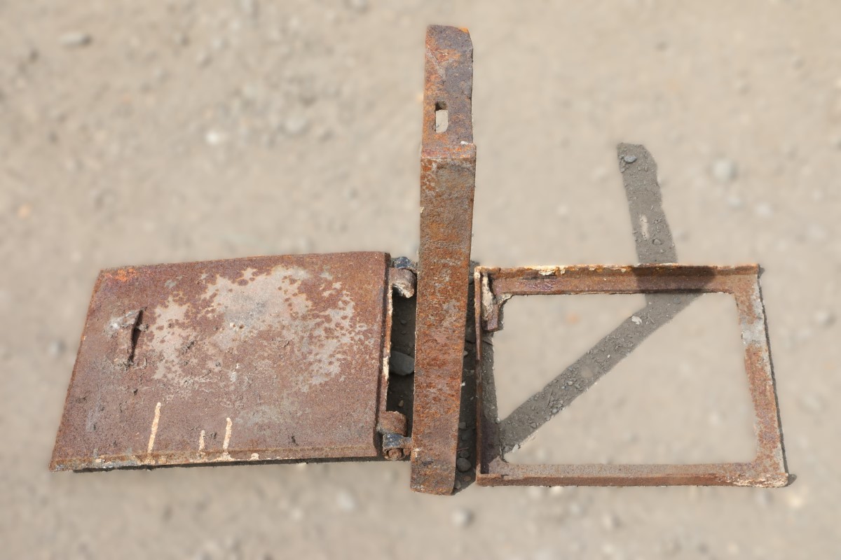 Cast Iron Bread Oven Door 2 FIRE-0078