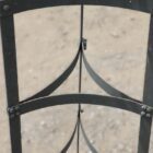 Galvanised Plant Pot Stand 4 IRON-0128