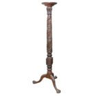 Mahogany Torchere Plant Stand 1 INT-2050