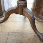 Mahogany Torchere Plant Stand 4 INT-2050