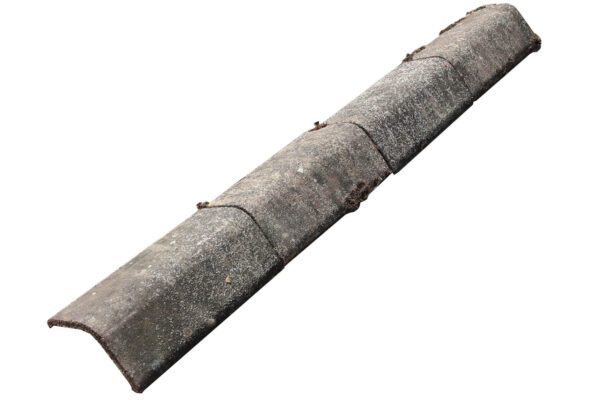 Mamo Ridge Tile Marley Modern Weathered Ridge Tiles- Reclaimed 45cm - Watling Reclamation