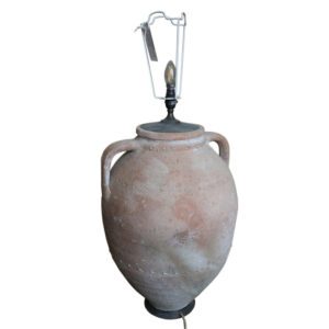 Olive Jar Light Stand 1 INT-2055