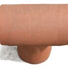 Terracotta Hooded Chimney Pot 4 ROOF-0256