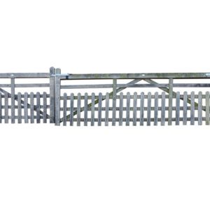 Half Paled Field Gate Set 1 WOOD-0130